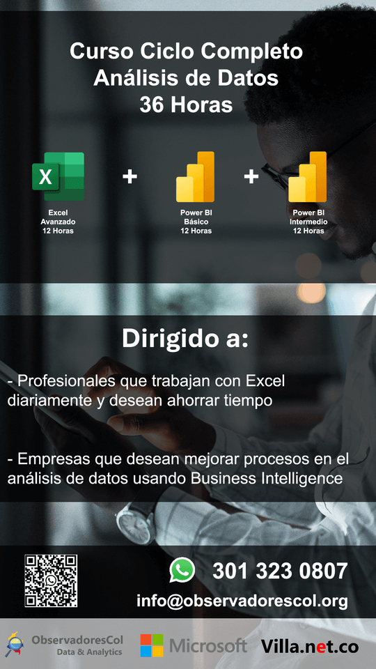 Curso Ciclo Análisis de Datos Dirigido a Curso Ciclo Análisis de Datos Dirigido a