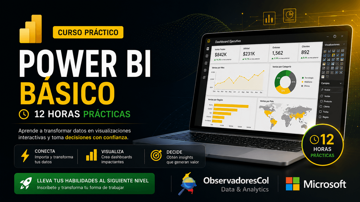 Curso Power BI Básico - 12 Horas