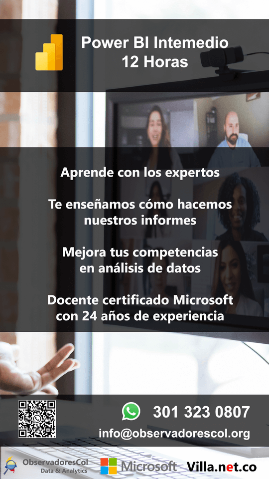 Curso Power BI Intermedio Expertos Curso Power BI Intermedio Expertos
